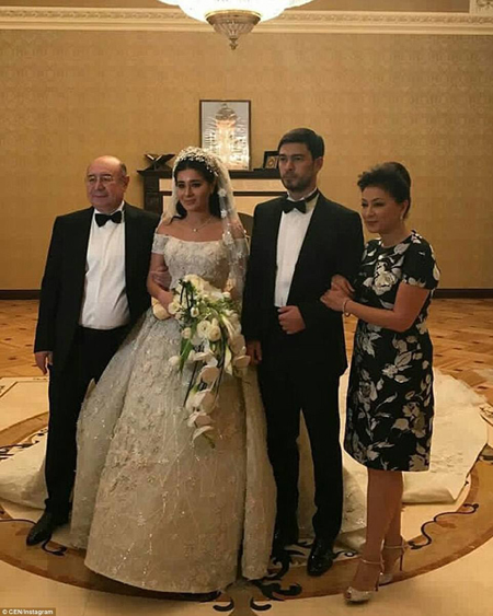 Tỷ phú Nga tổ chức đám cưới như cổ tích cho cháu gái cưng